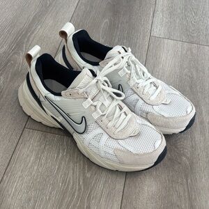 Nike White and Black Athletic Shoes